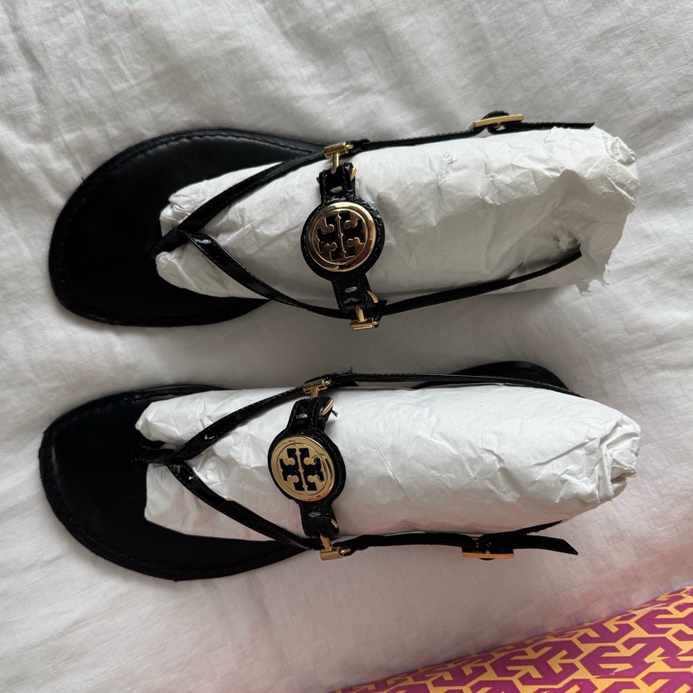 Tory Burch Black Sandals